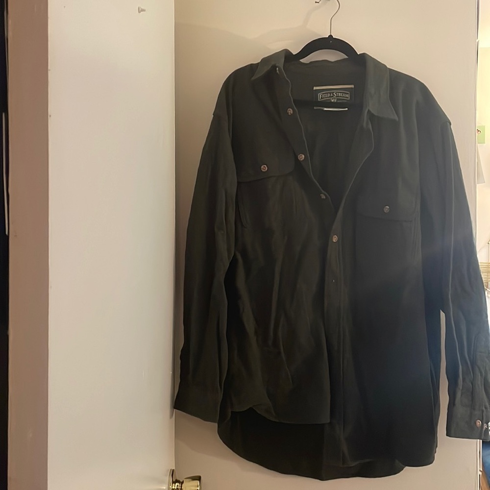field and stream 100% cotton button down